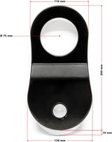 ⚙️ Wiltec Umlenkrolle 10 t mit Verdrehschutz – B-Ware!
