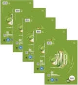 Staufen Ursus Style Collegeblock A4 Dotted, 80 Blatt, 5 Stück – Green Edition