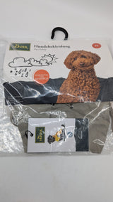 🐾 HUNTER Hunde-Regenmantel Milford – Taupe (Größe 35) - NEU