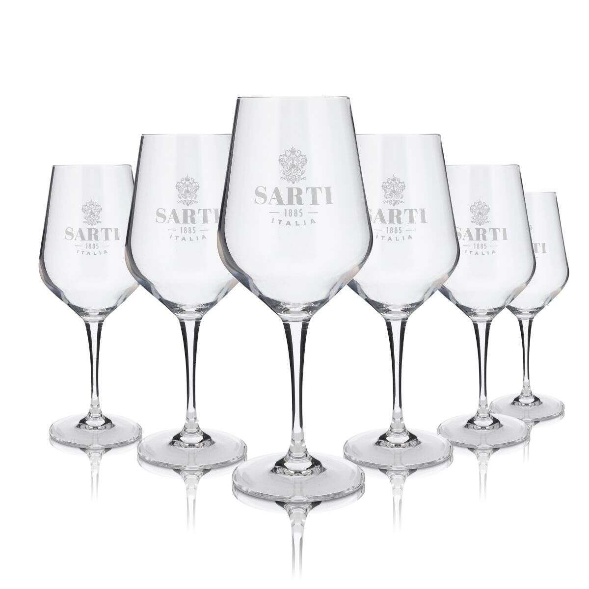 🥂 5x Sarti Cocktail-/Weingläser 0,44l – B-Ware!