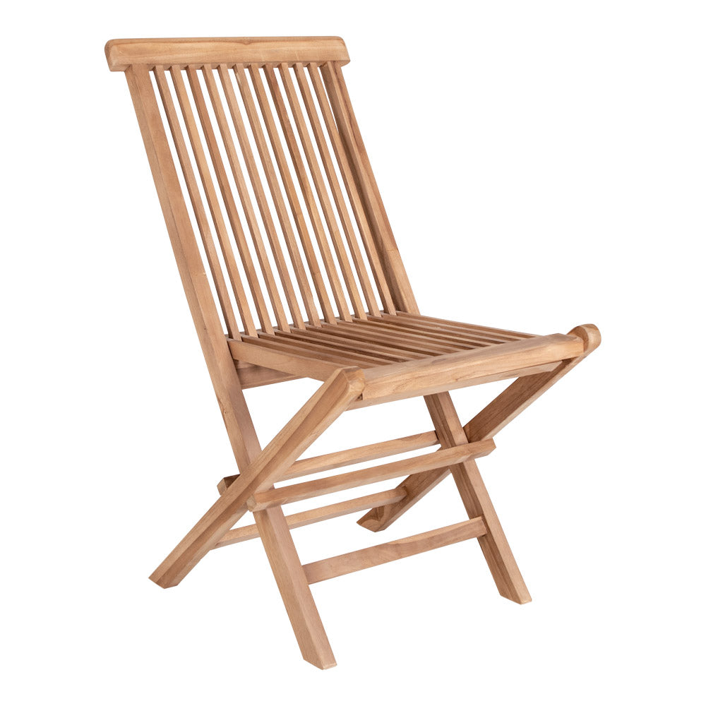 🪑 Toledo Esszimmerstuhl aus Teak – 46×62×89 cm, Egen - B-Ware