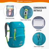 SKYSPER Wanderrucksack Kinder 15L – Leicht & Bequem für Jungen & Mädchen
