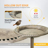 🪶 VIVOHOME Vogelbad 71 cm Antik Kupfer (B-Ware)