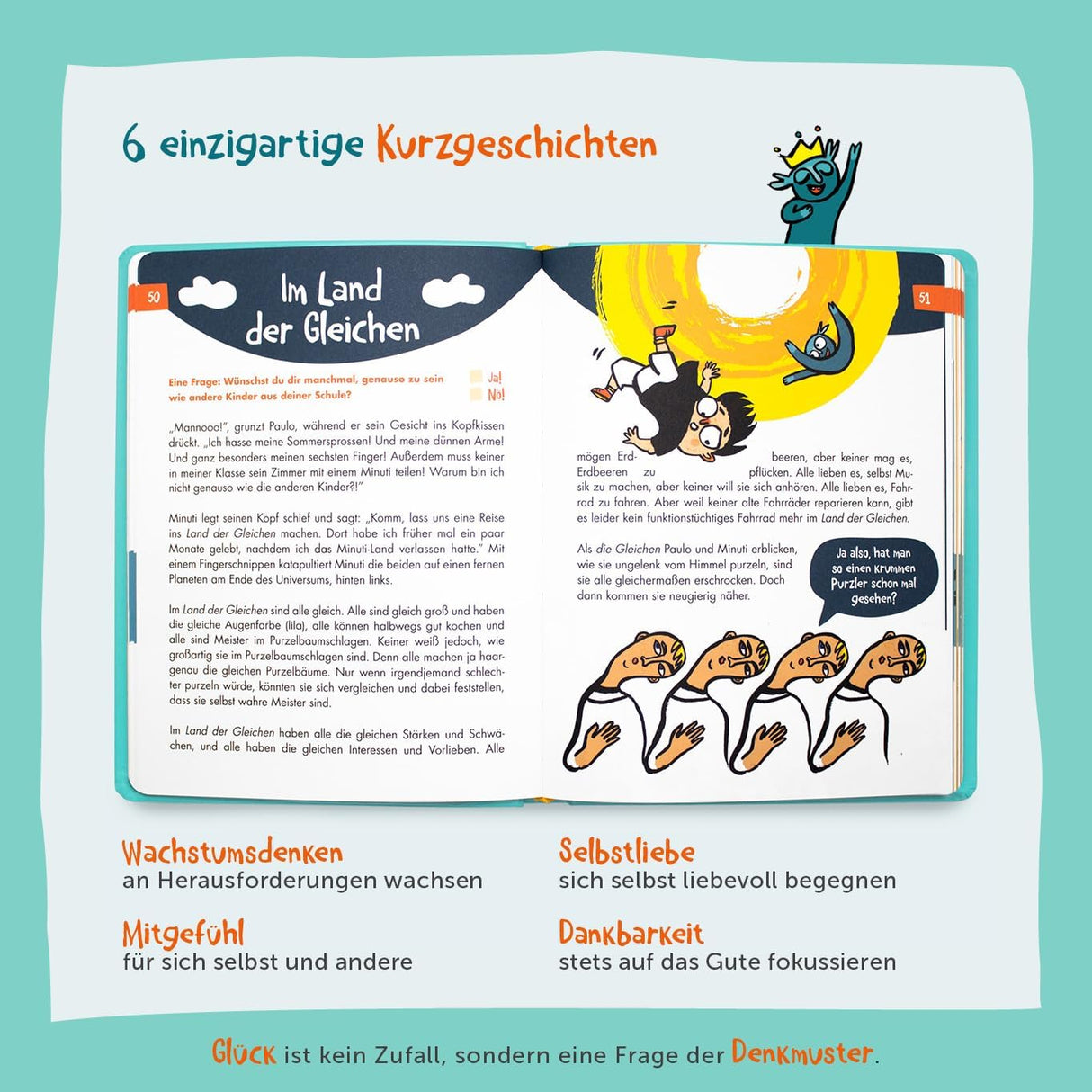 📔 6-Minuten Gefühlstagebuch Kinder 6-12 J.