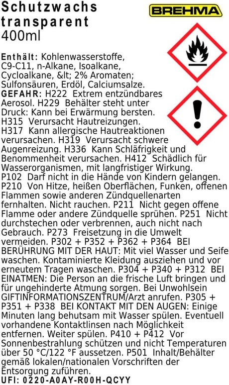 🛡️ BREHMA Schutzwachs Konservierung