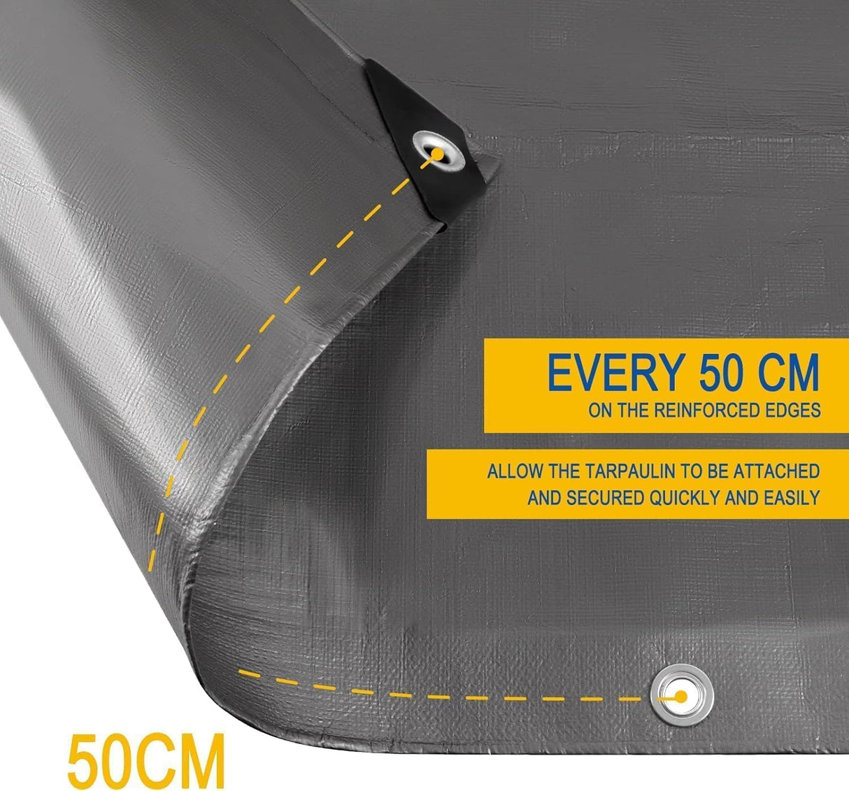 🛡️ Laneetal 3x6 m Abdeckplane 280 g/m²