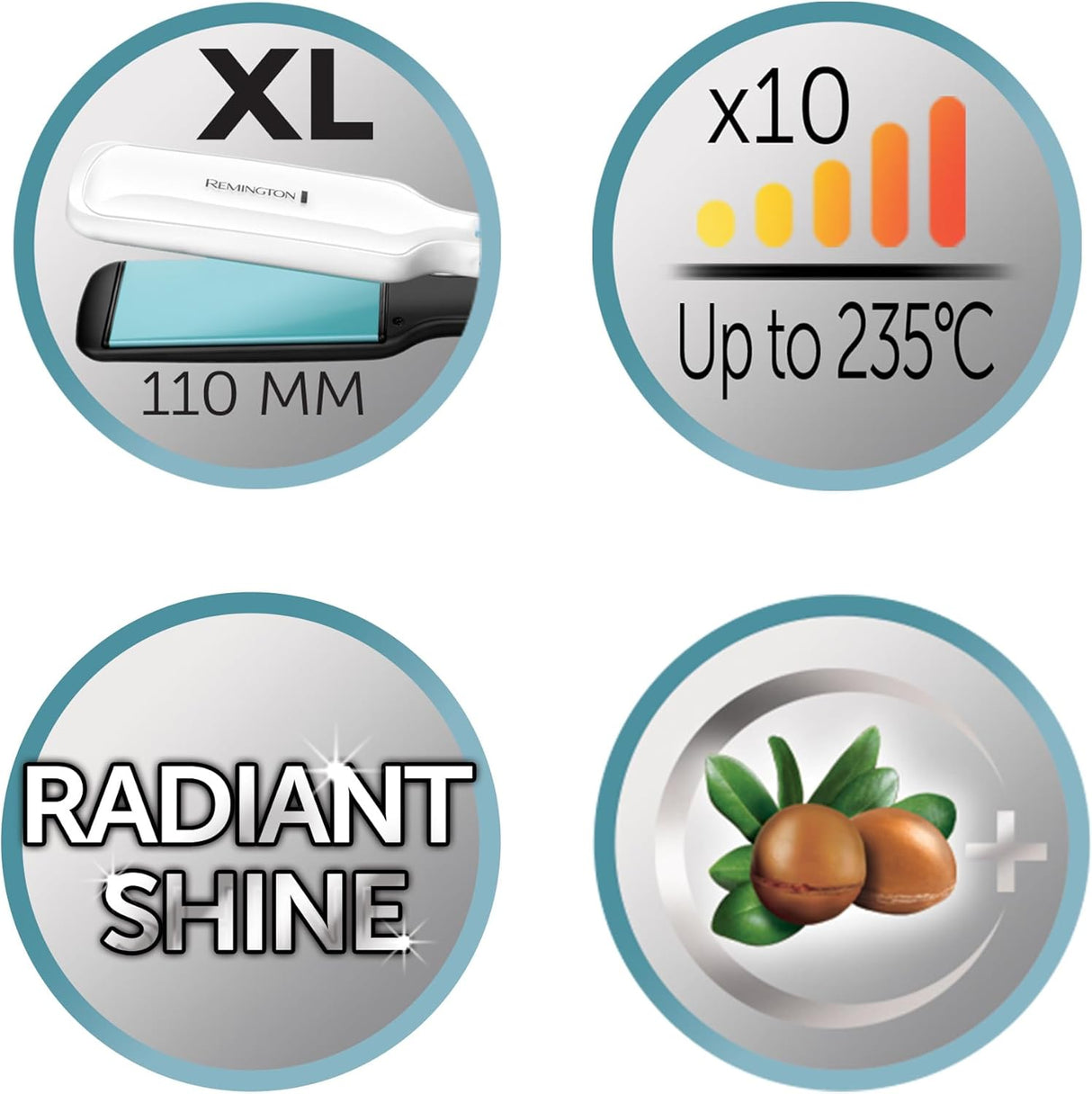 💇‍♀️ Remington Glätteisen Shine Therapy S8550