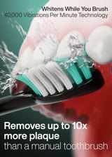 Aquasonic Black Series Ultra Whitening Toothbrush (B-Ware)