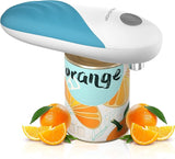 🥫 HAUSHOF Elektrischer Dosenöffner – Batteriebetrieben | Blau - B-Ware