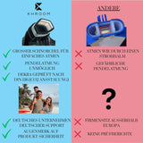 Khroom Seaview X Schnorchelmaske (S/M, Schwarz)