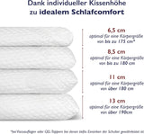 🛏️ FMP Nackenstützkissen 70x36x11 cm