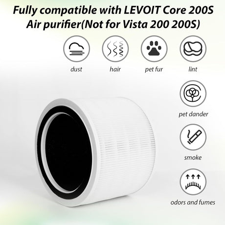 🌀 Levoit Ersatzfilter Core 200S-P-RF (2x)