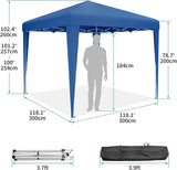 ⛺ YITAHOME Pop-Up Pavillon 3×3 m