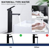 🌟 HOMELODY Wasserhahn Bad Schwarz Hoch – Waschtischarmatur Mischbatterie 🌟