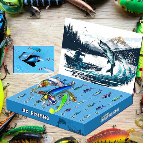 🎣 24 Days Fish Tackle Set Adventskalender 2024