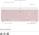 🎀 Logitech MK470 Slim Combo | Rosa (B-Ware)