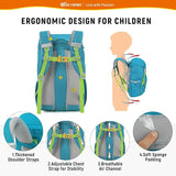 SKYSPER Wanderrucksack Kinder 15L – Leicht & Bequem für Jungen & Mädchen