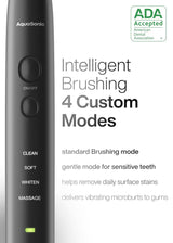 Aquasonic Black Series Ultra Whitening Toothbrush (B-Ware)