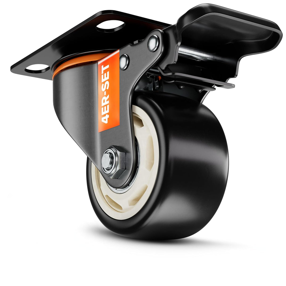 🛠️ PEARWAY Schwerlastrollen 75 mm (4x Bremse) – B-Ware!