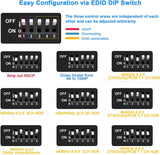 🎧 EZCOOTECH HDMI 2.0 Audio Extractor 4K60Hz