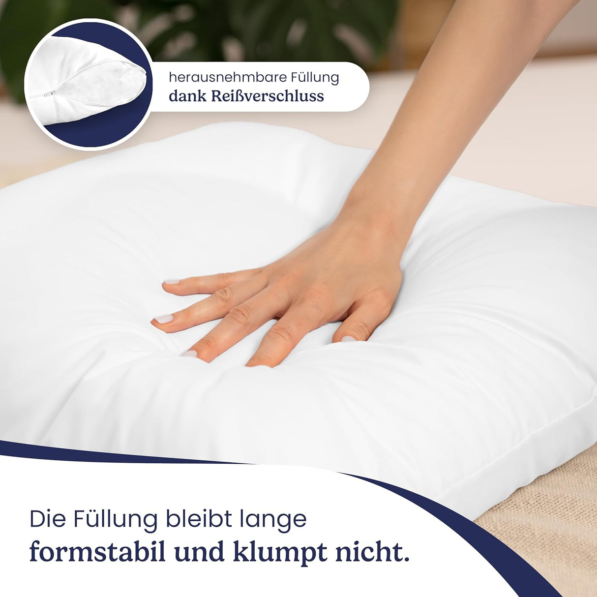 🛏️ Gentle North Kissen 2er-Set 45x45 cm