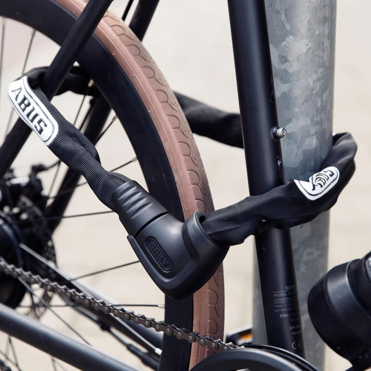 🔒 ABUS Steel-O-Chain 9809 – 85 cm (B-Ware)
