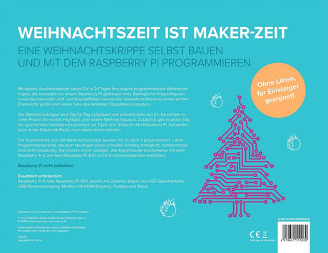 🎄 FRANZIS Raspberry Pi Adventskalender – B-Ware!