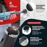 Diamant-Kernbohrer Ø42 × 200 mm – SDS Plus (Bohrkrone 2.0)