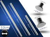 🪟 Teleskop-Gardinenstange 260–310 cm