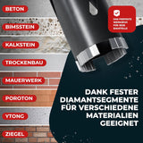 Diamant-Kernbohrer Ø42 × 200 mm – SDS Plus (Bohrkrone 2.0)