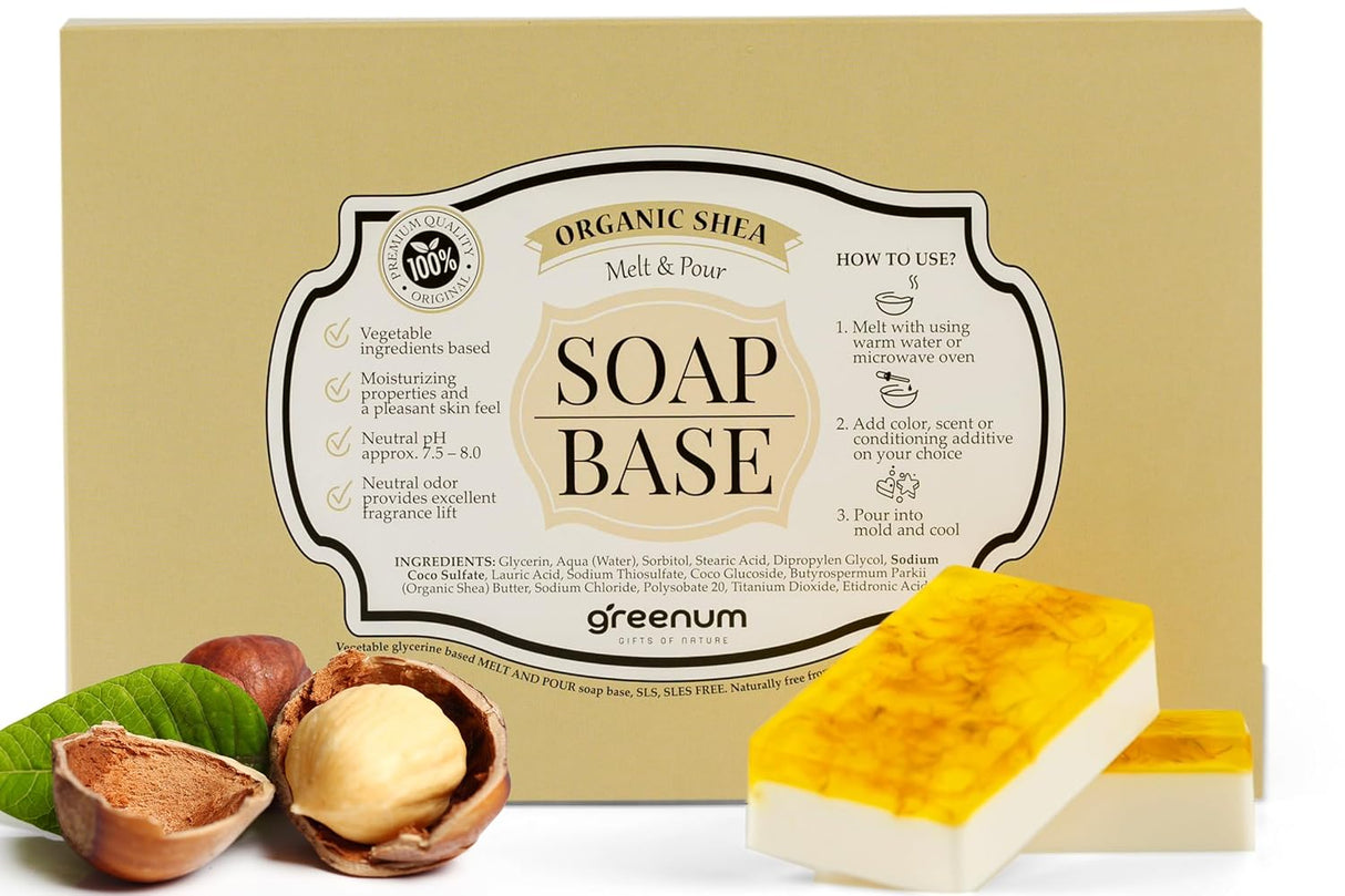 🧼 BIO Sheabutter Seifenbasis - B-Ware!