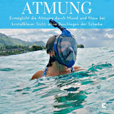 Khroom Seaview X Schnorchelmaske (S/M, Schwarz)