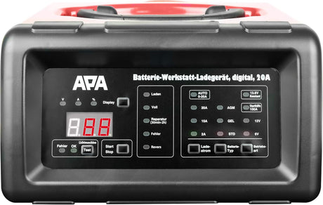 🧰 APA Werkstattladegerät 12V/6V 20A