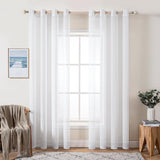🪟 MIULEE Voile Vorhang 2er Set 140x160 cm – B-Ware!
