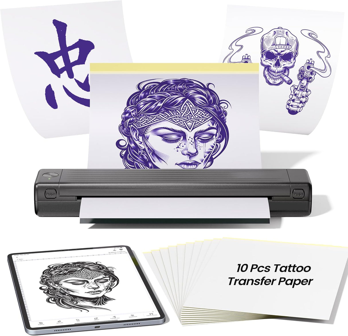 🖨️ Phomemo TP86 Tattoo Drucker