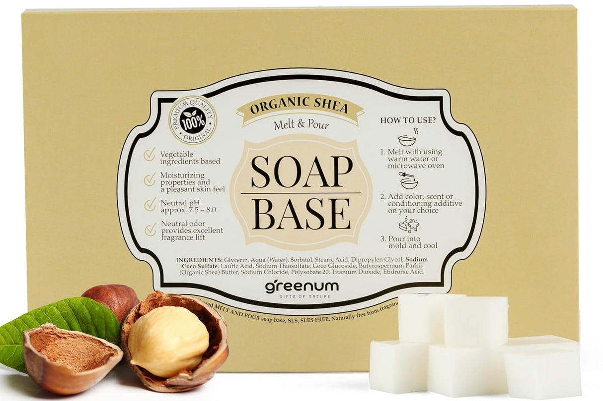 🧼 BIO Sheabutter Seifenbasis - B-Ware!