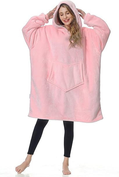 🌟 C hello cloud Oversized Hoodie Decke – Wearable Blanket Sweatshirt, Ultra Soft Sherpa Fleece, B-Ware 🌟