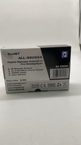 ALLNET Digital Signage Android 11 Player – S905X4 Pro (Wifi 6, WPA3) - B-Ware