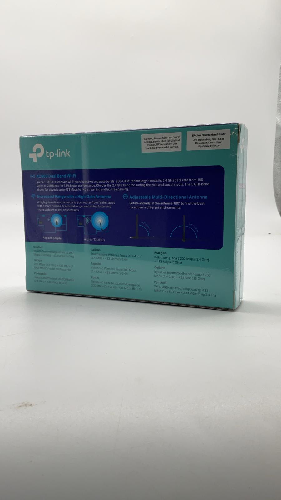 🌐 TP-Link Archer T2U Plus – 600 Mbit/s WiFi 5 USB-Adapter