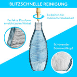 🌟 LICHTENWERK® Premium Flaschenbürste für SodaStream - B-Ware! Perfekte Passform & kratzfreie Reinigung