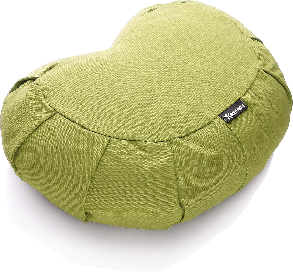 🧘‍♀️ BODYMATE Yogakissen Halbmond – Olive