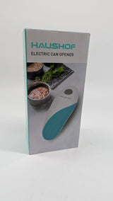 🥫 HAUSHOF Elektrischer Dosenöffner – Batteriebetrieben | Blau - B-Ware
