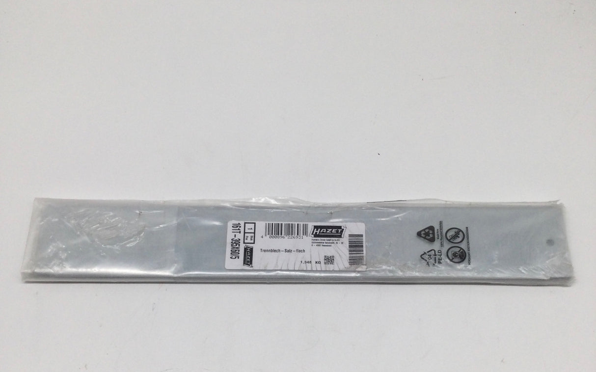 Hazet 5-teiliges Trennblech-Set 161T-395X60/5 – B-Ware