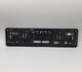 Erich Utsch AG Kennzeichenhalter ERUSTAR Schwarz