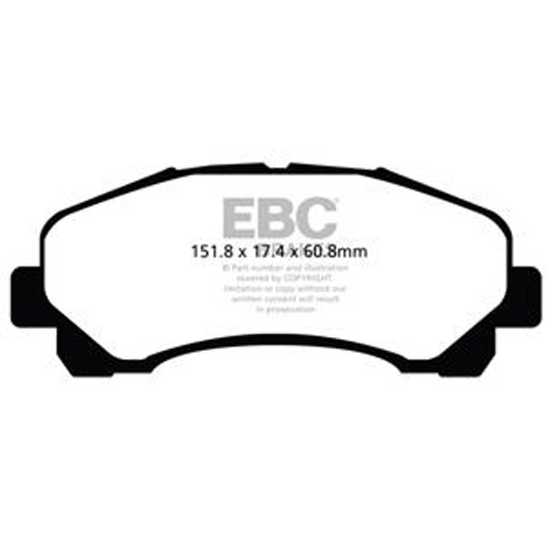 🛞 EBC Yellowstuff DP42113R Bremsbeläge