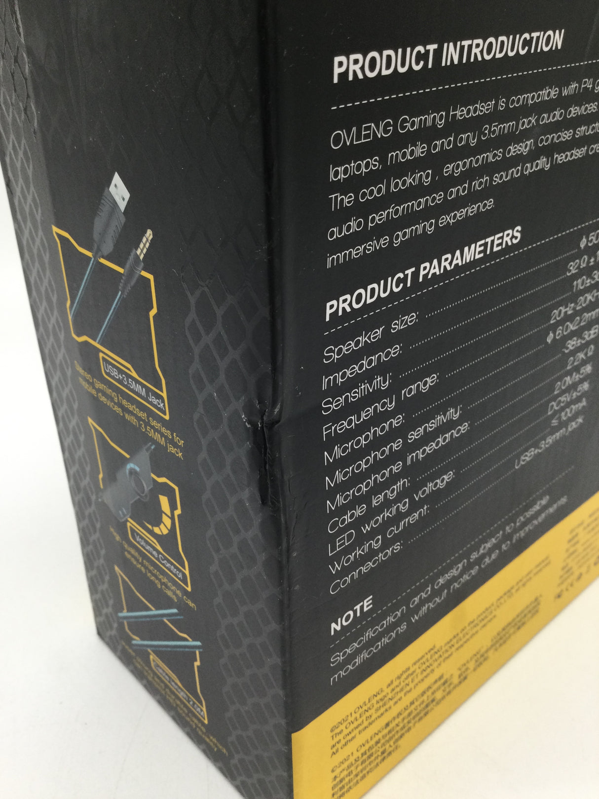 🎧 OVLENG Gaming Headset GT97 – PS4/PS5/PC (B-Ware)