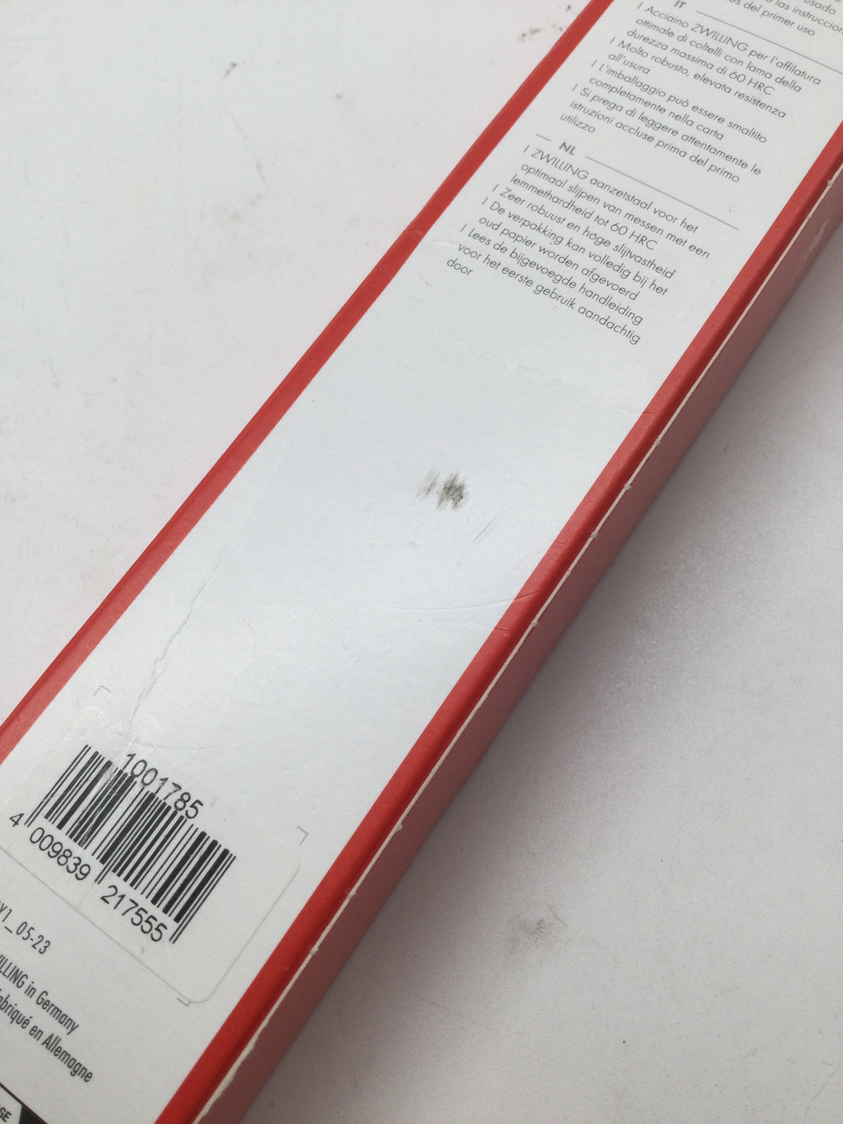 🔪 ZWILLING Wetzstahl 26 cm – B-Ware!