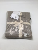 🌿 2er-Pack Leinenvorhänge, Hellbeige - Vielseitig & Stilvoll - B-Ware