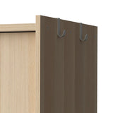 🚪 BRUKSVARA Schiebetüren-Kleiderschrank 80x191 cm – B-Ware!