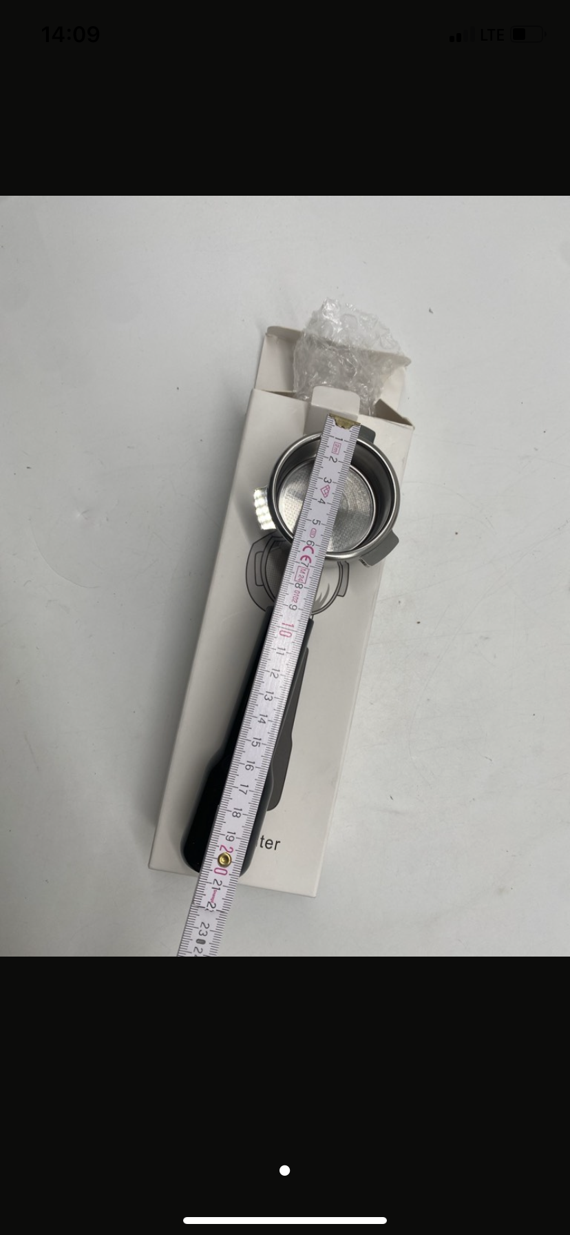 Capfei – Siebträger aus Edelstahl (Modell PF BV ABS) - B-Ware